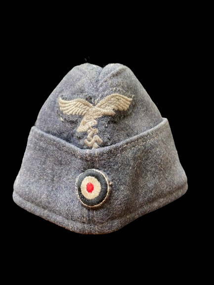 WWII Luftwaffe M38 Overseas Sidecap - Militaria Khan