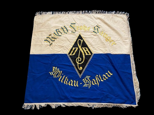 Early Imperial German Musical Organization Banner - Militaria Khan