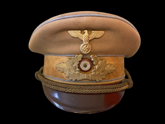 Ortsgruppe level, NSDAP Political Leader's Visor Cap - Militaria Khan